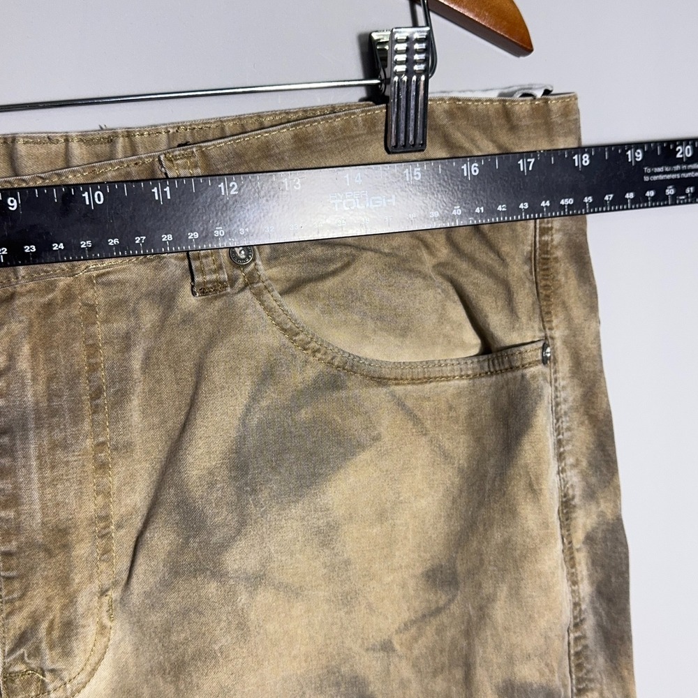 NWT Smoke Rise Easy Slim Fit Cargo Pants Mens Size 36x32 Acid Wash Streetwear - Picture 4 of 10